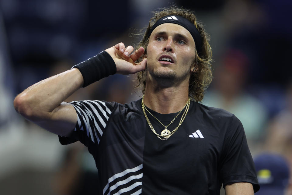 Alexander Zverev ha sido inconsistente, pero es uno de los principales exponentes de la Next Gen de tenis. (Photo by Al Bello/Getty Images)