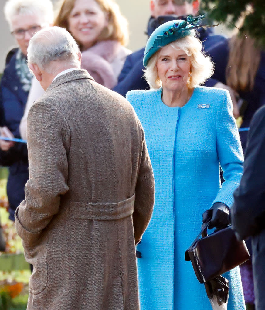 Queen Camilla, King Charles, Sandringham, New Year's Eve, 2024