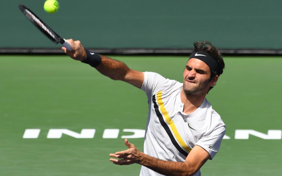 Roger Federer is through to the fourth round of Indian Wells - USA TODAY Sports