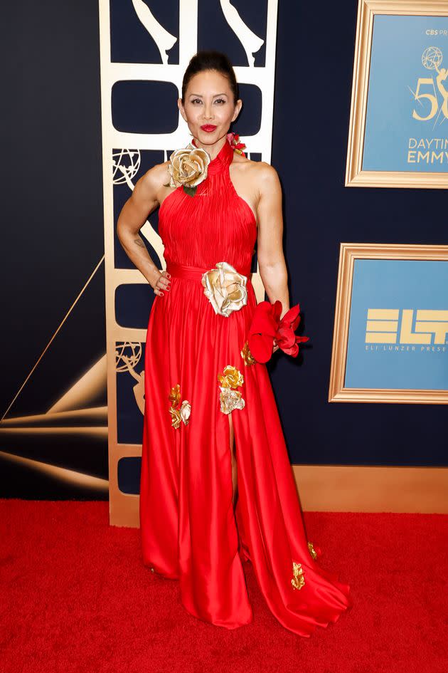 Naomi Matsuda attends the 50th Daytime Emmy Awards.