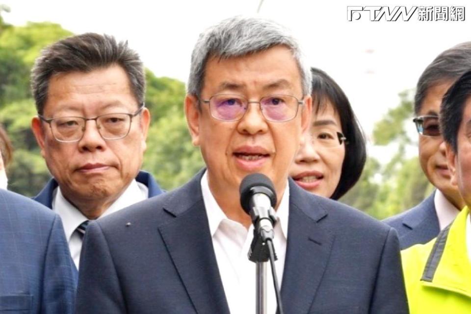 對於台電總經理請辭，行政院長陳建仁批示強力慰留，並痛心在野抹黑。（圖／行政院）