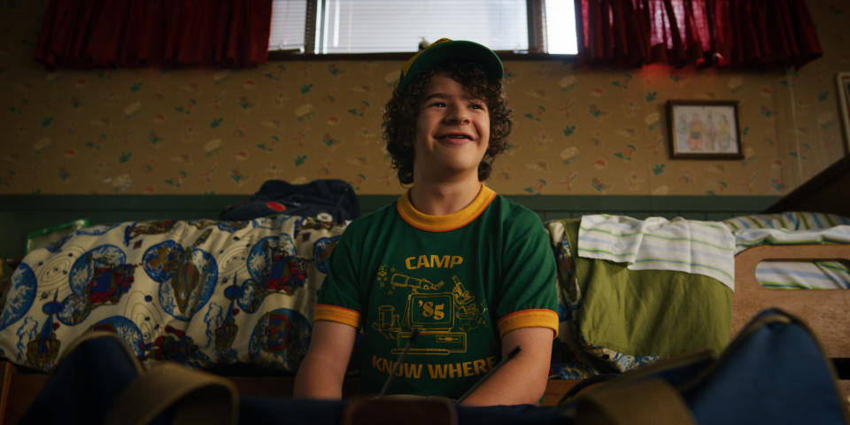 Gaten Matarazzo as Dustin Henderson in Stranger Things. (Netflix)