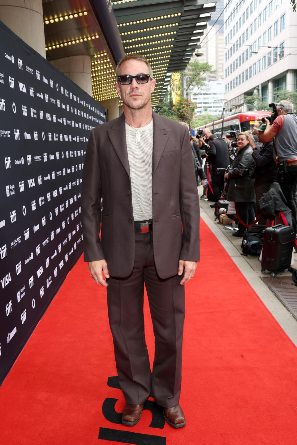 Diplo at the premiere of Riff Raff during the 2024 Toronto International Film Festival at Princess of Wales Theatre on Sept. 9. (Photo by Monica Schipper/Getty Images)