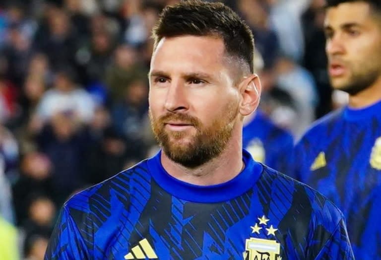 Lionel Messi celebró en las redes el triunfo de la selección argentina