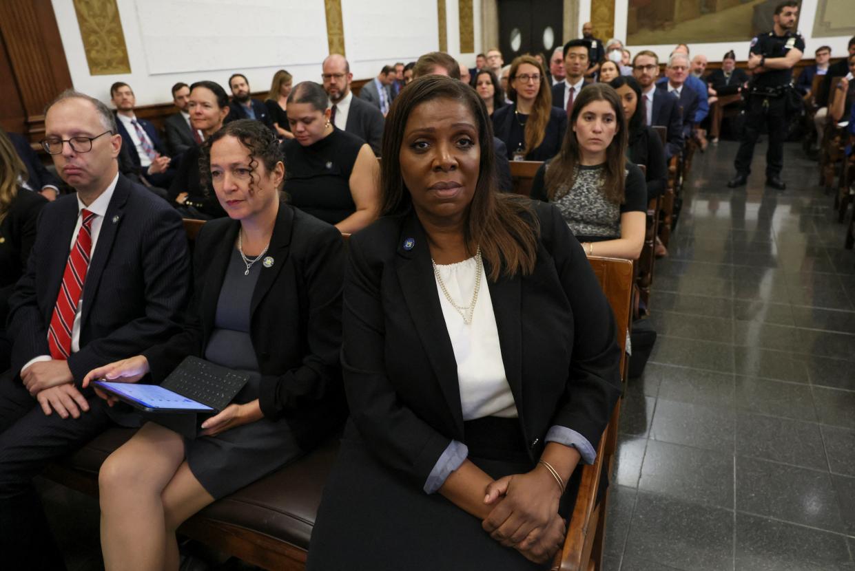 New York Attorney General Letitia James (REUTERS)