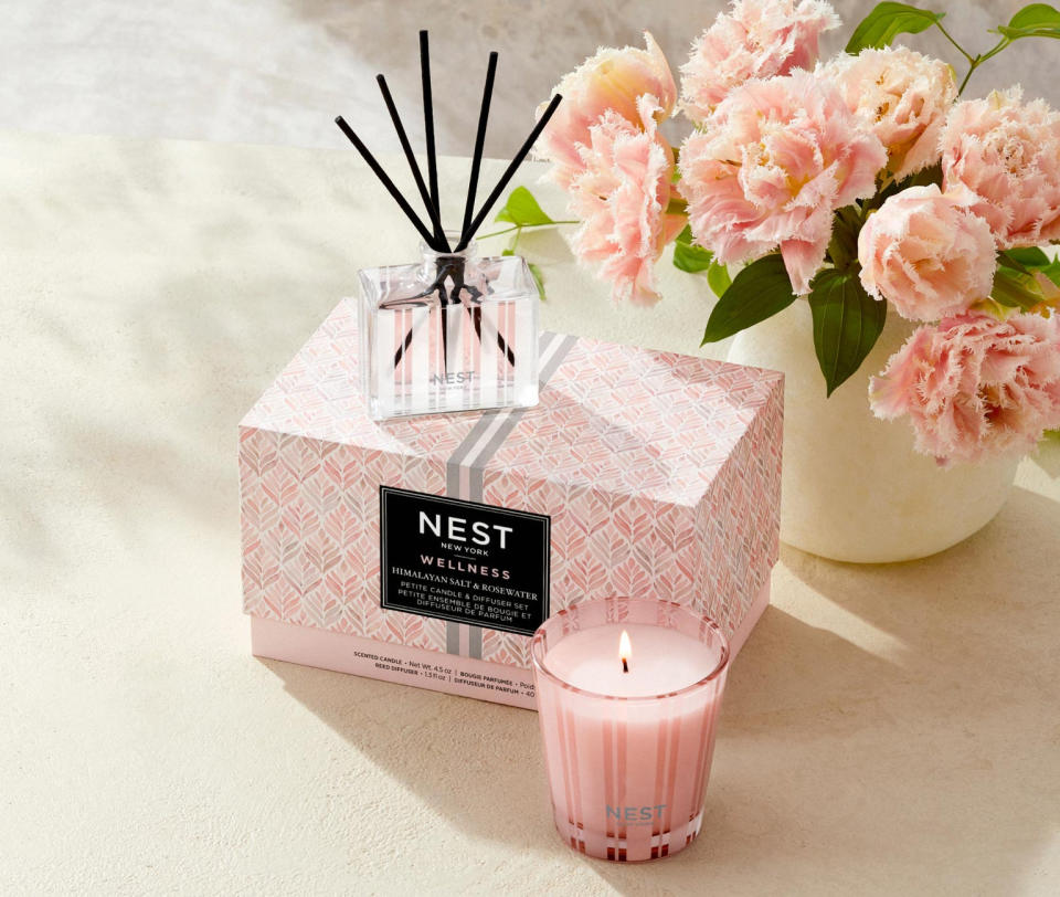 <p><a href="https://go.redirectingat.com?id=74968X1596630&url=https%3A%2F%2Fwww.nestnewyork.com%2Fproducts%2Fhimalayan-salt-rosewater-petite-candle-diffuser-set%2F&sref=https%3A%2F%2Fwww.thepioneerwoman.com%2Fholidays-celebrations%2Fgifts%2Fg42828178%2Fmothers-day-gifts%2F" rel="nofollow noopener" target="_blank" data-ylk="slk:Shop Now;elm:context_link;itc:0;sec:content-canvas" class="link ">Shop Now</a></p><p>Himalayan Salt & Rosewater Petite Candle and Diffuser Set</p><p>nestnewyork.com</p><p>$60.00</p><span class="copyright">Nest New York</span>