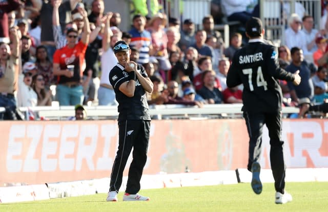 Trent Boult took the match-winning catch