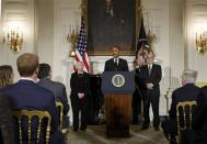 U.S. President Barack Obama announces his nomination of Janet Yellen to head the Federal Reserve at the White House in Washington October 9, 2013. REUTERS/Jonathan Ernst