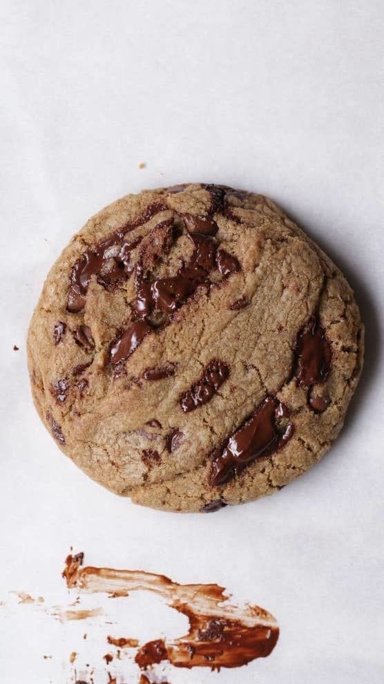 A chocolate chip cookie.