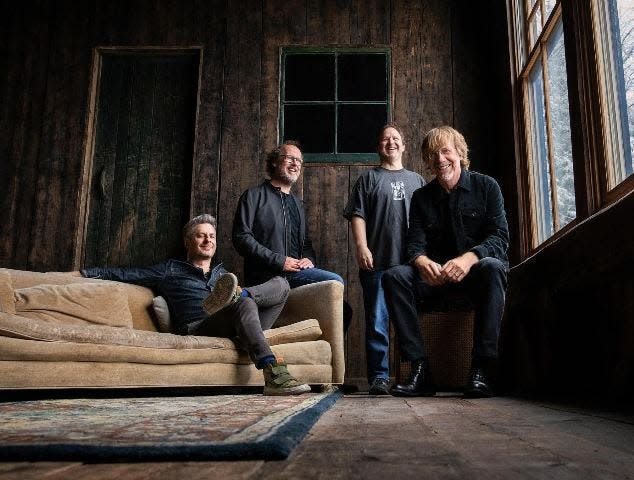 Phish's Mike Gordon (from left), Page McConnell, Jon Fishman and Trey Anastasio will play four completely different shows at the Las Vegas Sphere in April.