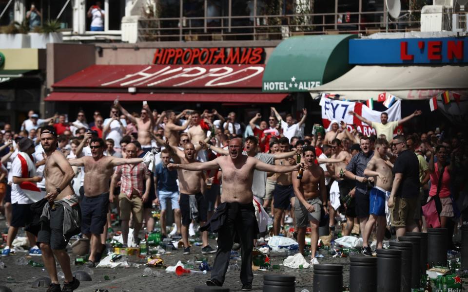 England football fans in Marseille - Getty Images