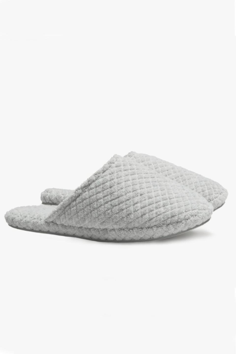 11) Quilted Slippers