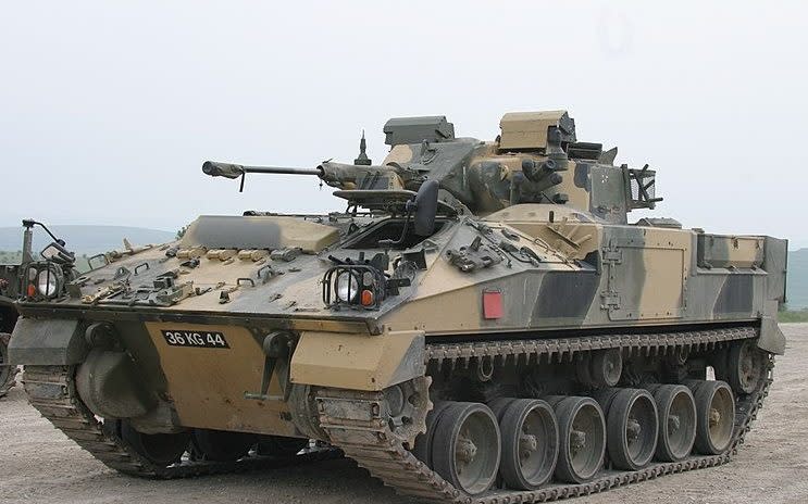 A Warrior tracked armoured fighting vehicle - Champion News