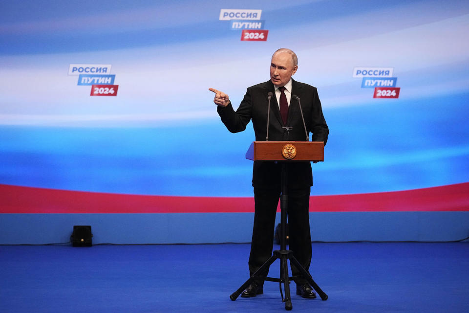 Vladimir Putin Russian Election (Alexander Zemlianichenko / AP)