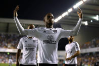 Soccer Football - Championship - Millwall v Fulham - The Den, London, Britain - April 20, 2018 Fulham's Ryan Sessegnon celebrates scoring their first goal Action Images/Matthew Childs