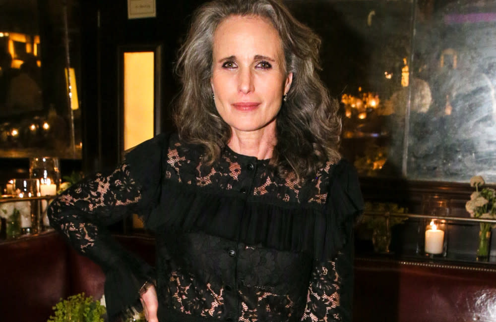 Andie MacDowell constantly struggles to love her growing belly as she ages credit:Bang Showbiz