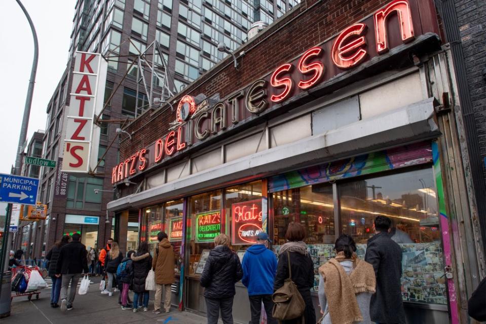 Katz’s Deli is known for its pastrami, which will be featured in the new menu mashup. J.C.Rice