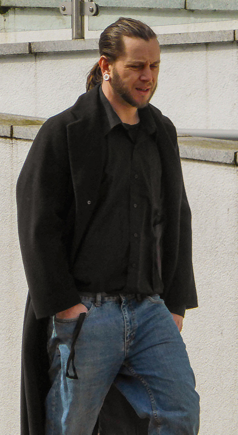 James Kipps-Bolton pictured outside court in April 2018. He pleaded not guilty to the charges.