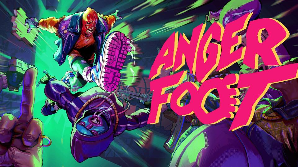 《憤怒的大腳（Anger Foot）》0712上架於PC（來源：Devolver Digital官方提供）