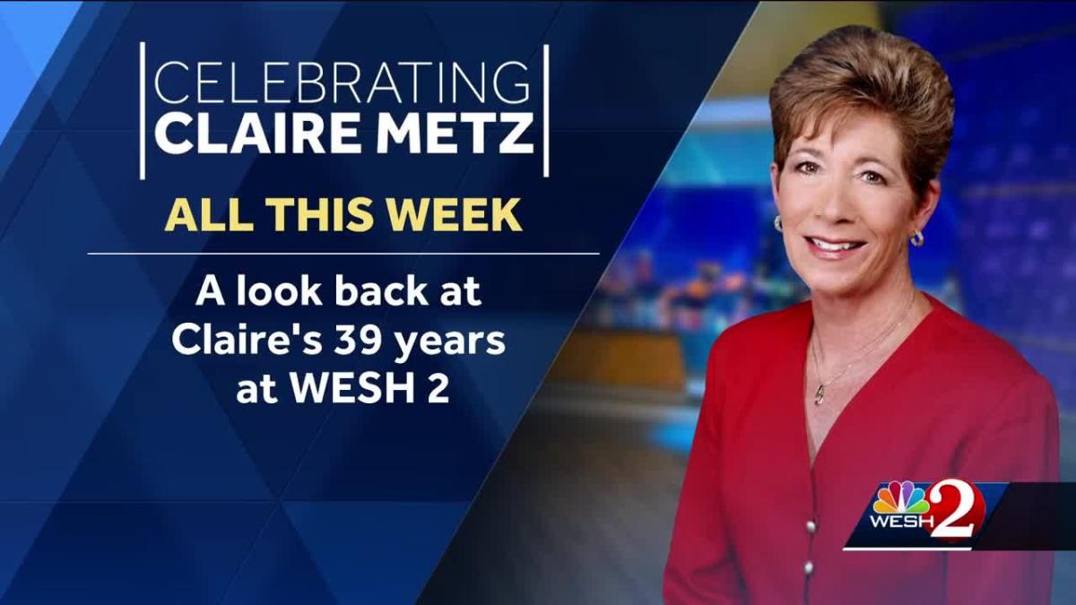 Co-workers look back on remarkable career of longtime WESH 2 journalist  Claire Metz