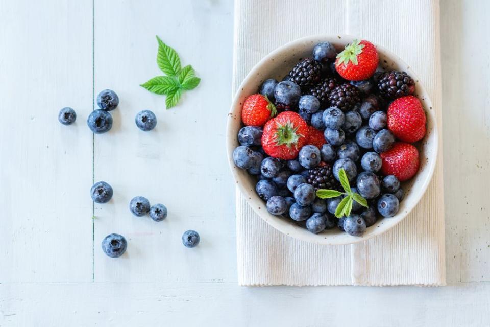 Snack on berries.