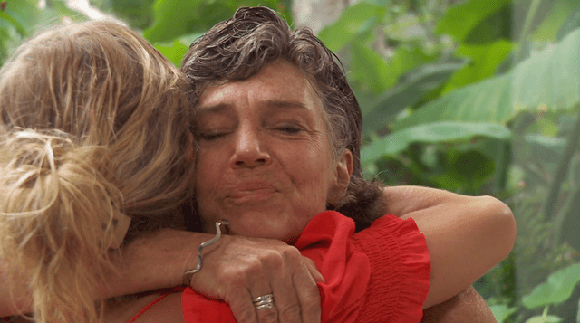 <p>ABC</p> Joey's mom gives Daisy a hug on 'The Bachelor'