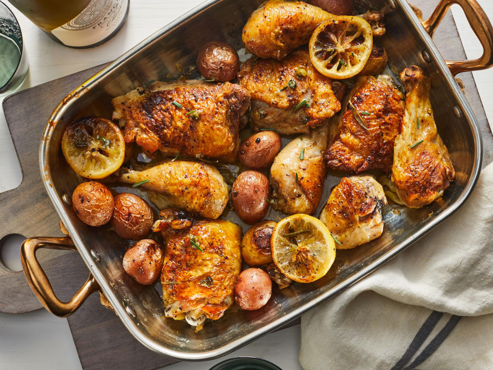 Lemon-Rosemary-Garlic Chicken and Potatoes