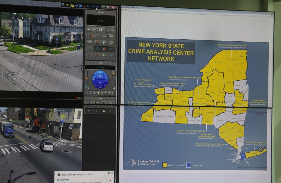 The Monroe Crime Analysis Centers is part of network of crime analysis centers created by the New York State Division of Criminal Justice Services. It’s located in the Public Safety Building.