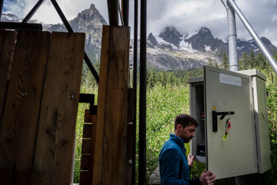 El glaciar de Los Alpes que agoniza por el cambio climático