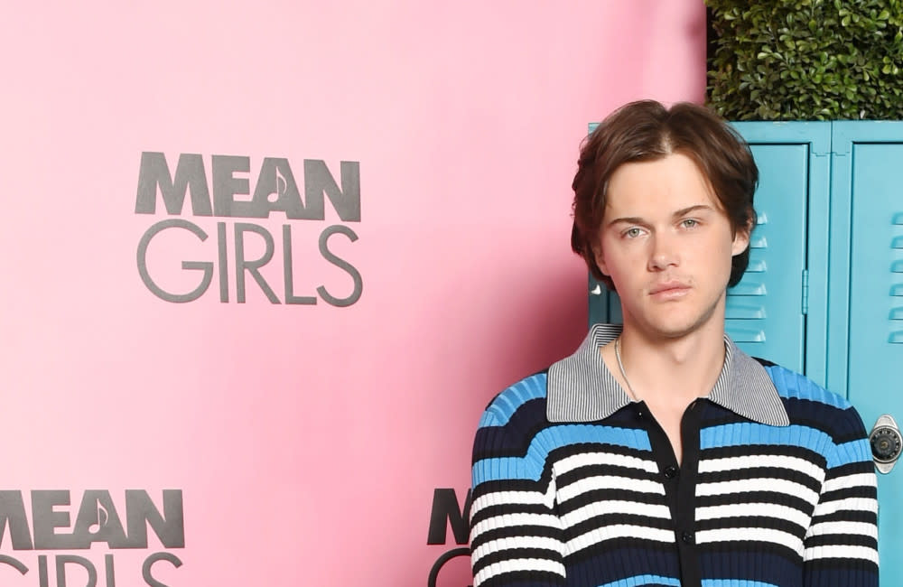 Christopher Briney stars as Aaron Samuels in the new Mean Girls movie which is based on the Broadway musical adaptation of the classic comedy credit:Bang Showbiz