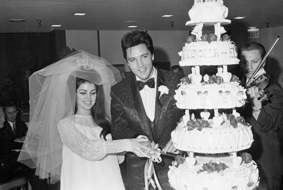 Elvis Presley & Priscilla Beaulieu