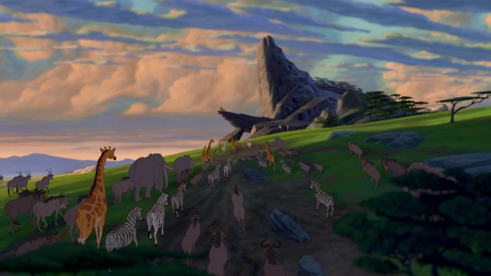 MOVIE: Pride Rock in <i>The Lion King</i>