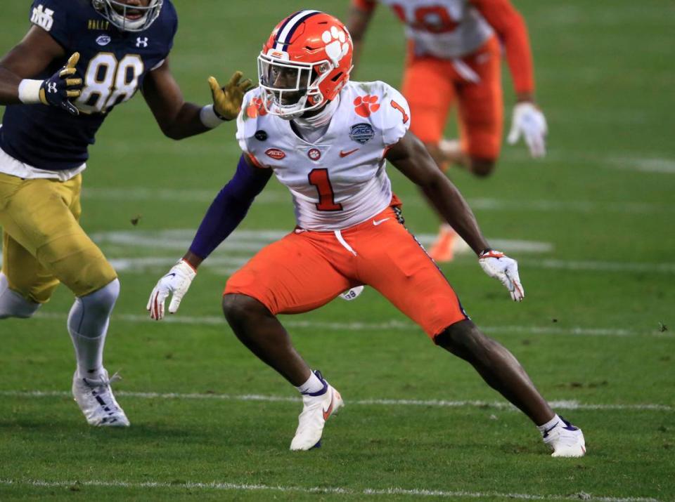 Clemson’s Derion Kendrick led the Tigers with six pass breakups this past season.