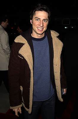 Zach Braff at the Beverly Hills premiere of I Am Sam