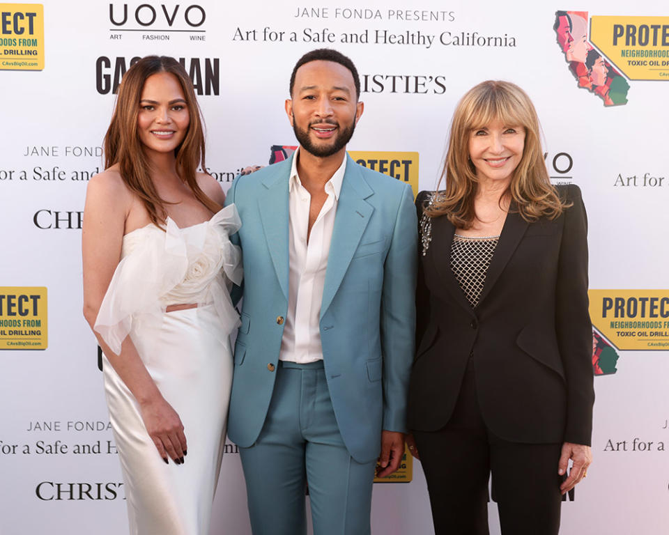 Chrissy Teigen, John Legend, Mary Steenburgen and Christie's Present Art for a Safe and Healthy California
