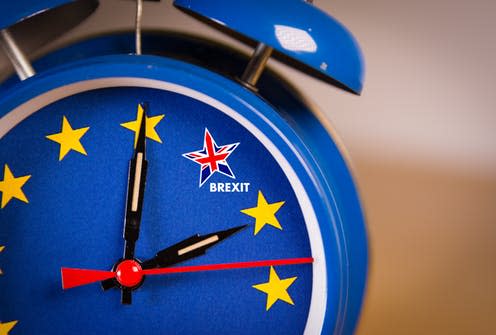 <span class="caption">The clock is ticking on Brexit.</span> <span class="attribution"><span class="source">Shutterstock</span></span>