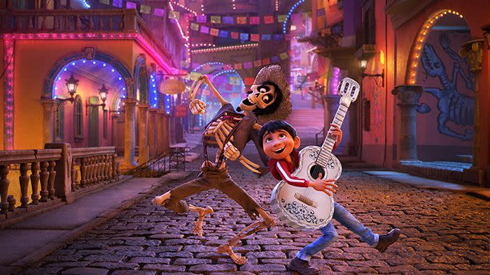 a scene from coco, a good housekeeping pick for best kids movies