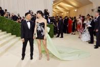 Prabal Gurung and Gemma Chan (Getty Images)