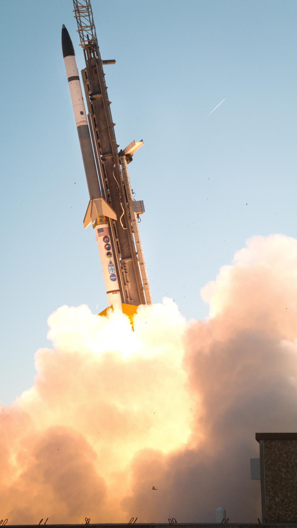 A precision sounding rocket. / Credit: Courtesy of U.S. Navy