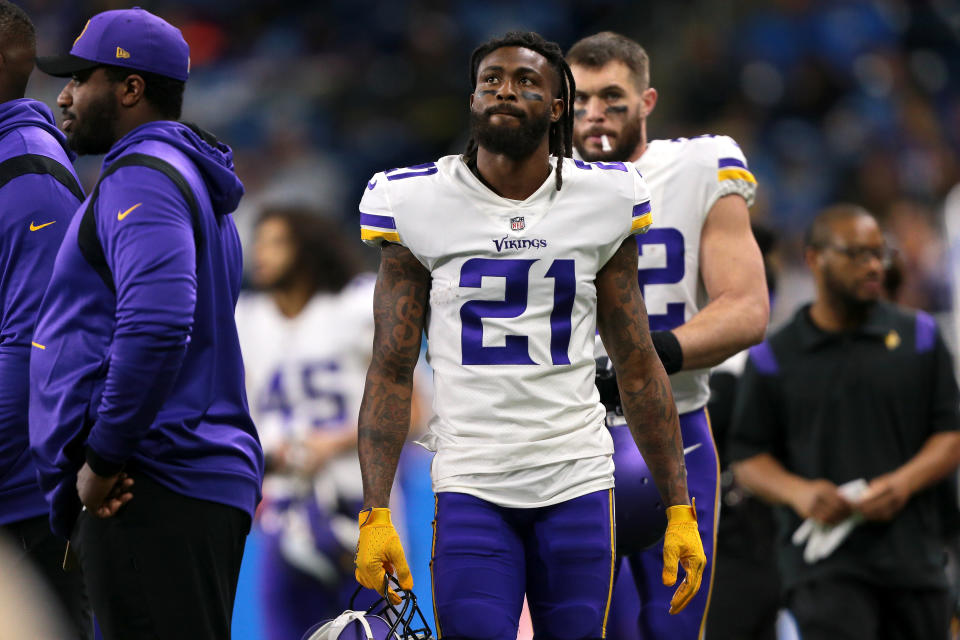 Bashaud Breeland with the Vikings.