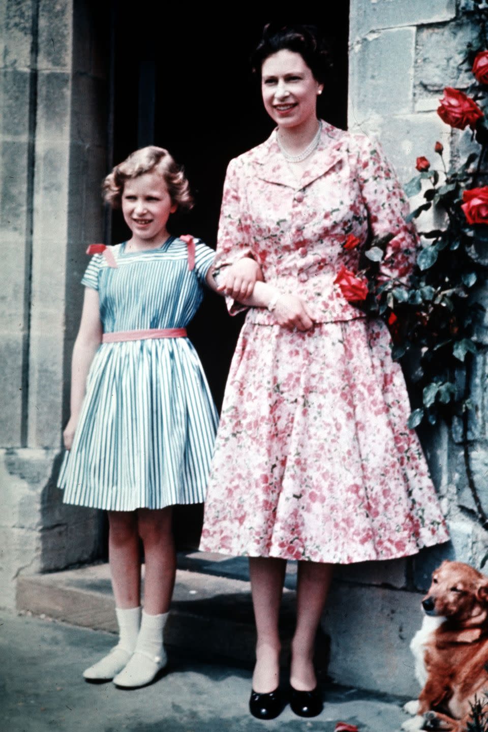 Queen Elizabeth and Princess Anne