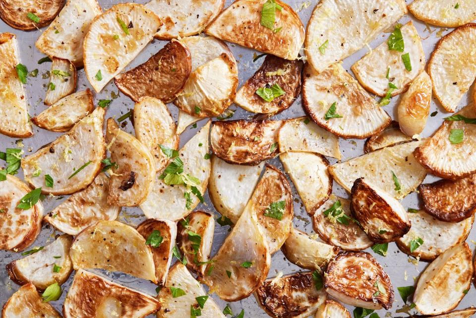 roasted turnips