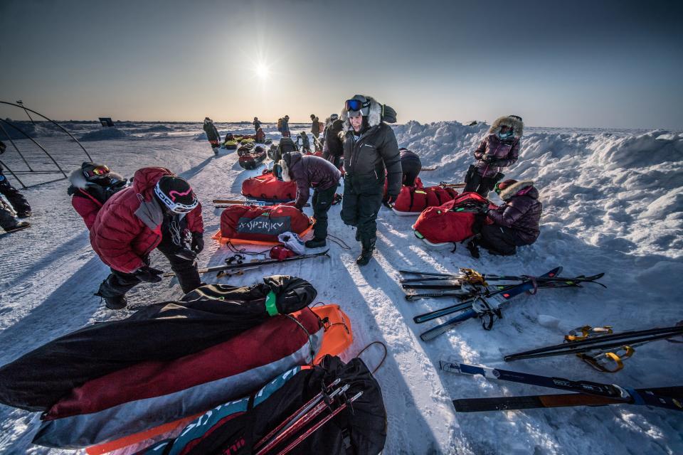 Holly Morris, whose "Exposure” tells the story of 11 novice women explorers who journey to the North Pole, will be one of the filmmakers participating in a panel discussion on creating movies related to climate change.