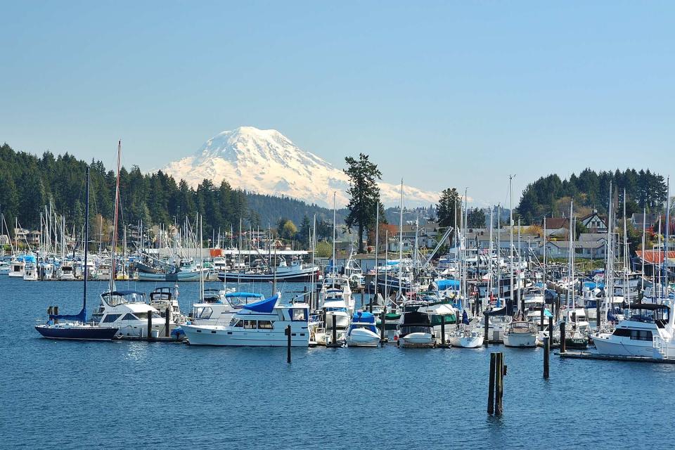 Boats at Gig Harbor, Washington