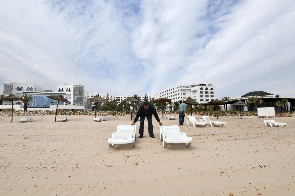 Sousse, where the attack took place in 2015, has been much quieter since - Credit: This content is subject to copyright./FETHI BELAID