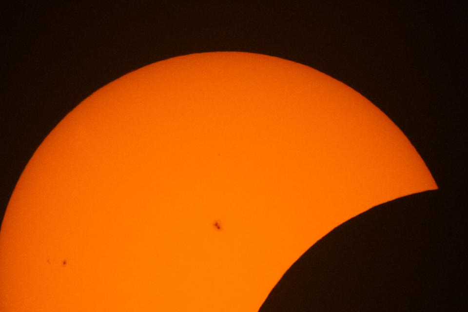 APTOPIX Total Solar Eclipse Texas
