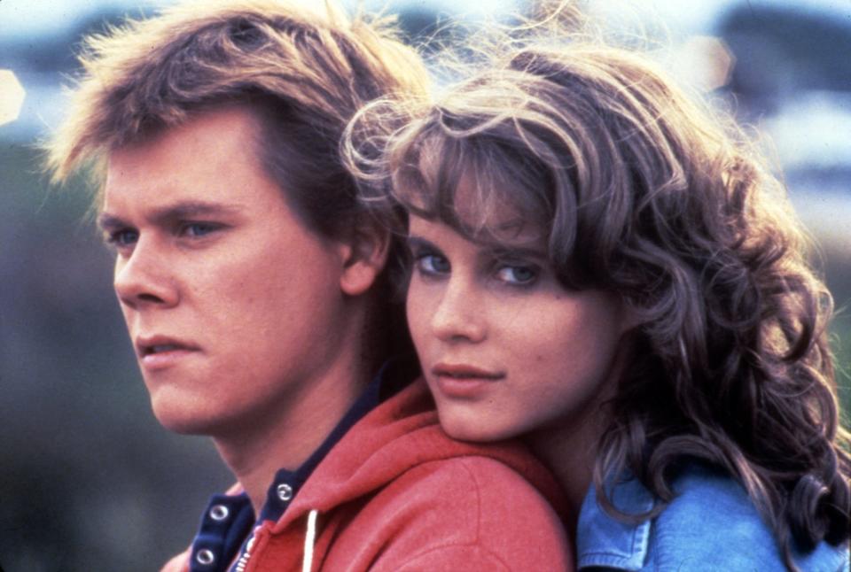 Kevin Bacon and Lori Singer in "Footloose."