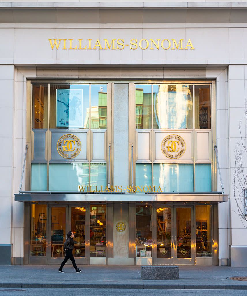 Exterior of Williams Sonoma store in Toronto. Williams...