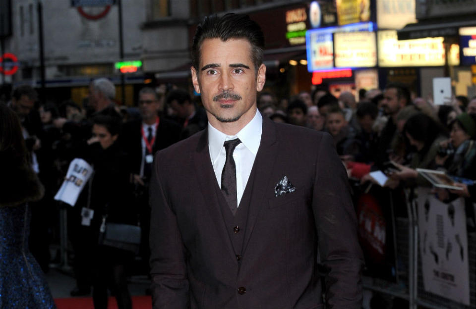 Colin Farrell's lucky leather belt