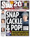 <p>The Daily Star went with a cereal pun on their front page, and their picture of the Prime Minister makes it a full house for the PM. </p>